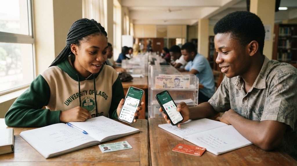 Realistic editorial image for Best Bank for Students in Nigeria 2026: Zero Balance, Transfers and App Quality Compared