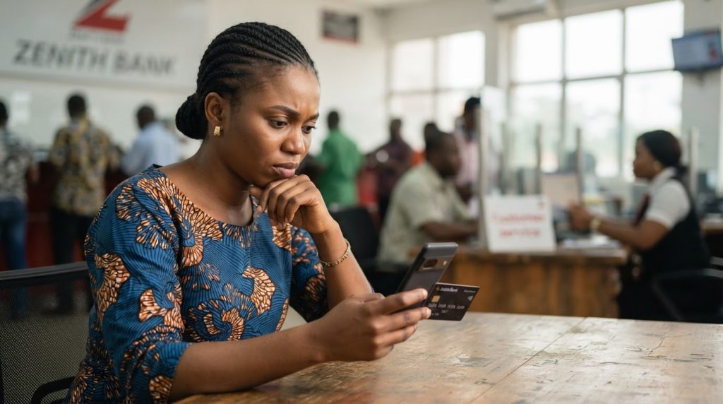 Realistic editorial image for How to Recover Money Sent to the Wrong Nigerian Bank Account