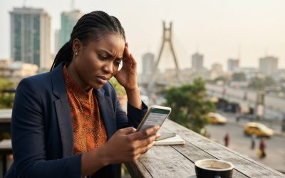 Realistic editorial image for What to Do If a Loan App Harasses Your Contacts in Nigeria