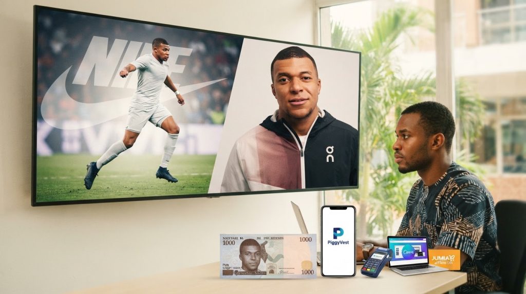 Realistic editorial image for Mbappe's Brand Switch: How to Diversify Your Income & Build Financial Resilience