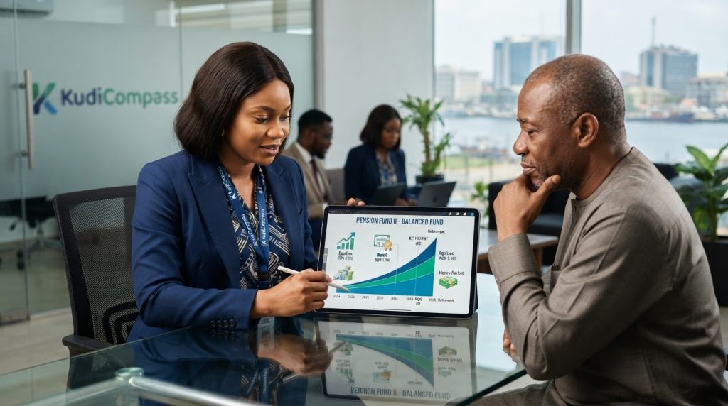 Realistic editorial image for Pension Fund II in Nigeria: Risk, Returns and Choosing a PFA (2026 Guide)