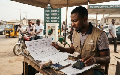 Realistic editorial image for Naira at N4,000/$? The True Cost of Fuel Subsidy's Return