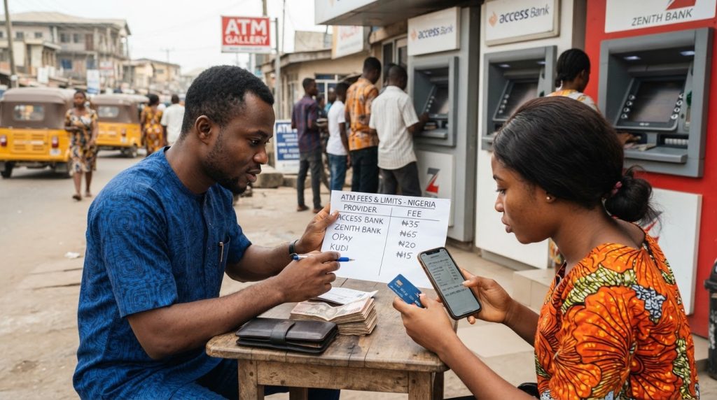 Realistic editorial image for Navigating Nigeria's ATM Fees: A Step-by-Step Guide to Smarter Cash Access