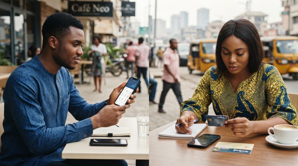 Realistic editorial image for Digital Bank Vs Traditional Bank