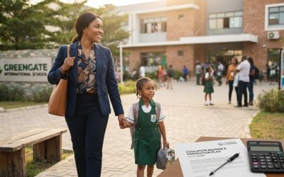 Realistic editorial image for Education Insurance and School Fees Plans in Nigeria: What Parents Should Know