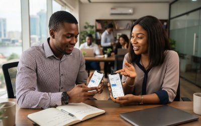 Realistic editorial image for Nigerian Remittance for Education: Wise vs. WorldRemit vs. Flutterwave for Canada