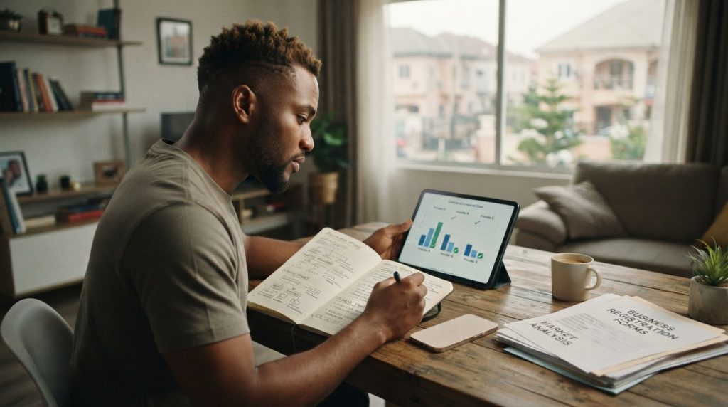 Realistic editorial image for The CITA Energies Playbook: How to Build a $200M Business from Your Living Room