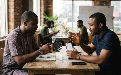 Realistic editorial image for Converting USDT to Naira: Binance P2P vs. Local Exchanges