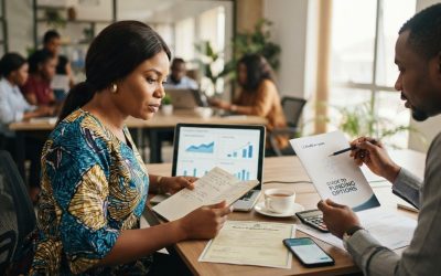 Realistic editorial image for Women-Owned Business Funding in Nigeria: Grants Loans Networks and Documentation