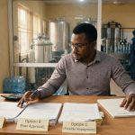 Realistic editorial image for Funding Your Water Factory: Best SME Loans for Nigerian Entrepreneurs