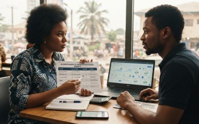 Realistic editorial image for How to Check if a Microfinance Bank or Fintech Is Licensed in Nigeria