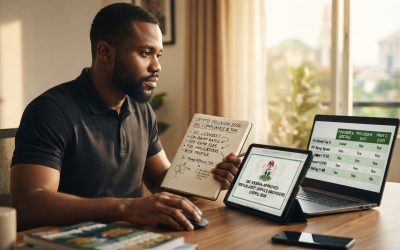 Realistic editorial image for Crypto in Nigeria 2026: SEC Rules On-Ramps Off-Ramps Taxes and Risk