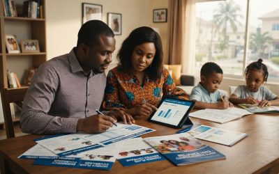 Realistic editorial image for Best Health Insurance for Nigerian Families: Emergency Coverage & Hospital Access
